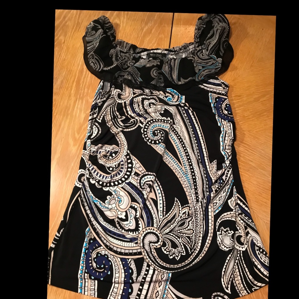 White House black market blouse size medium
